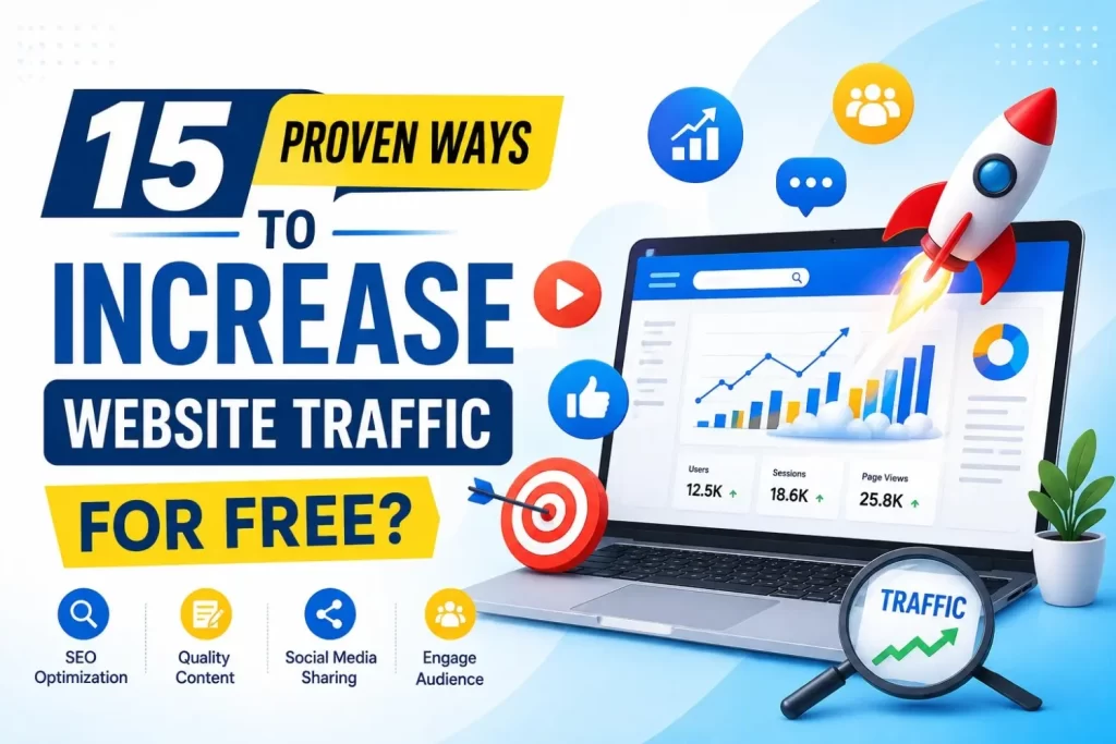 proven ways to increase website traffic