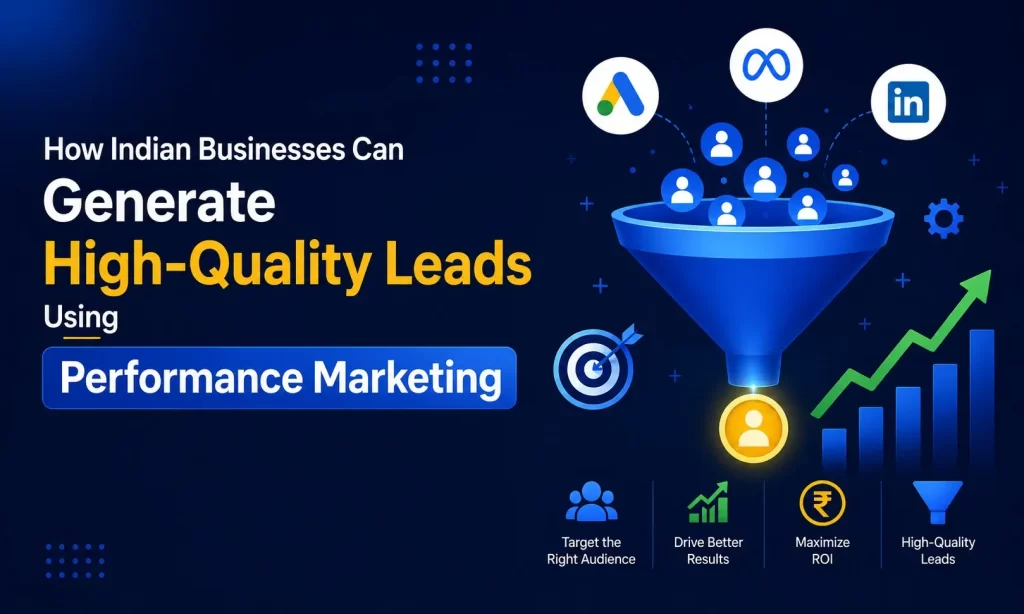 how indian businesses can generate high-quality leads using performance marketing
