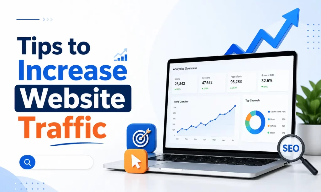 tips to increase website traffic