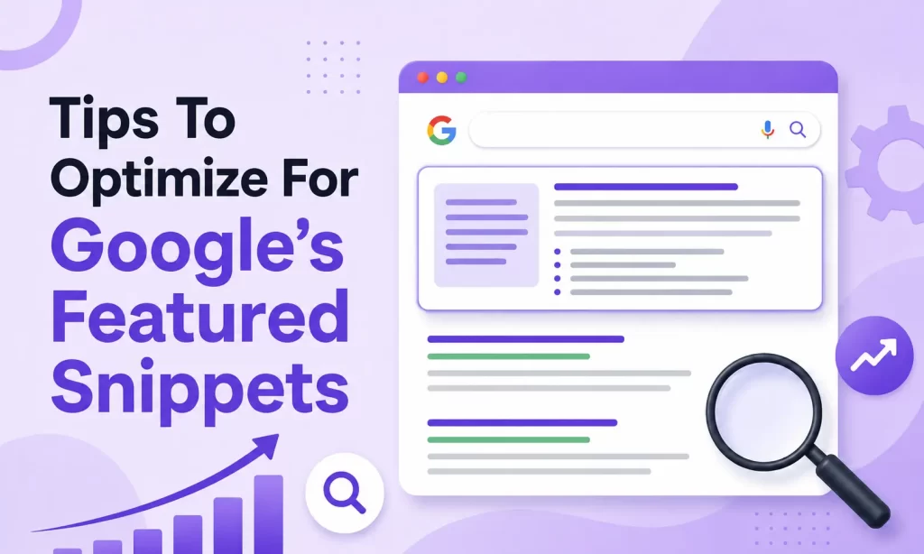tips to optimize for google’s featured snippets