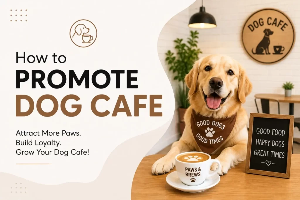 how to promote dog cafe business