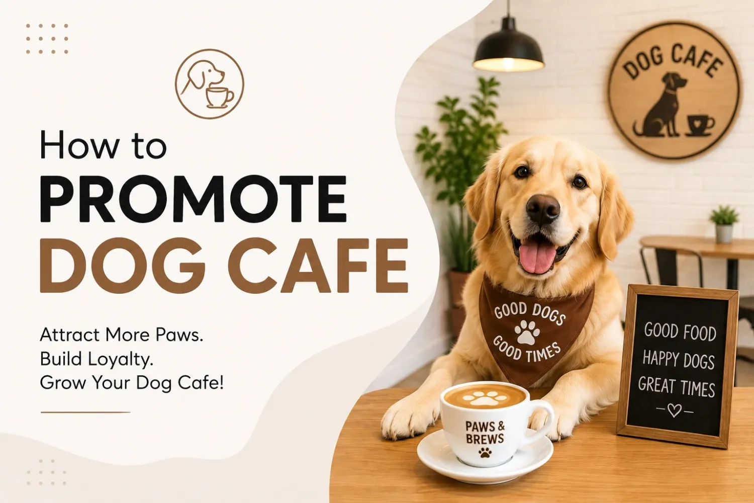 how to promote dog cafe business