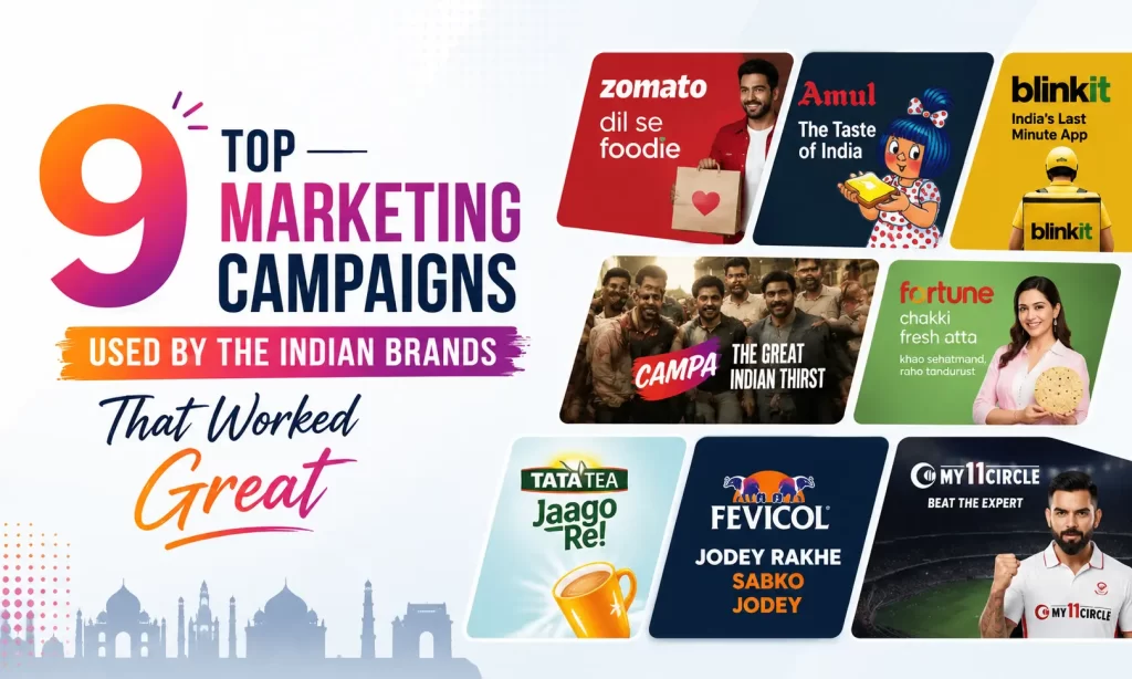 9 top marketing campaigns used by the indian brands that worked great
